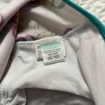 Banana Moon swimwear swim halter neck floral paisley white colorful top Size 1X Photo 3