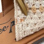 Free People NEW Juliette Sandals Size 37(6/6.5) Crochet Leather Summer Boho NWOT Photo 3