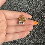 Vintage Camco Dog Angel Gold Tone Halo Wings Lapel Pin Signed Small Photo 4