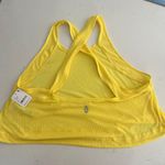 Free People Movement Yellow Cross Back Tank Photo 1