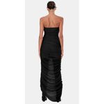 NWT OW Collection‎ SANDY Chiffon Maxi Dress in Black Caviar Sz Medium $270 Photo 4