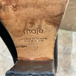 Maje  Ankle boot Suede Black 37 Photo 5