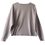 Reebok Studio Style LS Crew Sweatshirt Women's Medium Training Purple Sporty Photo 0