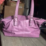 Coach  SOHO Satchel Bag Purse Berry Purple #17220 Convertible Excellent Photo 1