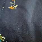 Bloomchic  navy flutter sleeve blouse with floral print size 12 SEE DESCRIPTION Photo 12