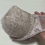 Victoria's Secret Victoria’s Secret Very Sexy Push up Bra 32D Light Purple Lace Hints Of Metallic Photo 9