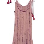 Maaji REVOLVE MAGNOLIA EYELET CHAMPAGNE DRESS TASSELS M Photo 6