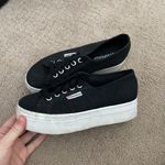 Superga Black Sneakers Photo 1