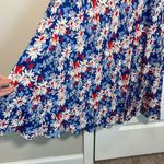 Rixo Florida Floral Daisy Flutter Sleeve Midi Dress Empire Waist Daisy NWOT Blue Photo 6