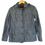 Banana Republic Lightweight Denim Jacket Cotton Linen Size XXS Photo 0