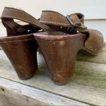 Dansko Rowena Butterfly Brown Leather Slingback Heels Size 40 Photo 4