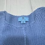 CeCe  V-Neck Sweater in Sky Blue Photo 2
