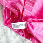 A New Day NWT  Sleeveless Shift Mini Dress Striped Size Small Pink Tie Back Photo 2