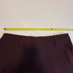 Talbots Petites Newport Collection Burgundy Straight Leg Ankle Pants Size 10P # Photo 8