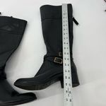 Franco Sarto Black Lapis Knee High Boots Photo 4