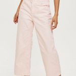 Topshop Moto Pink White Wide Leg Denim Pants W32 to fit L30 Photo 1