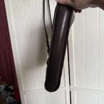 Brighton  Brown Leather Basket Weave‎ Design Tote Handbag Purse Vintage Photo 8