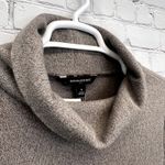 Banana Republic  Turtleneck Sweater Dress Brown S Long Sleeves  Soft Knit Chic Photo 5