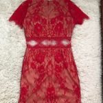 Luxxel Red Sybil Mini Dress Photo 2