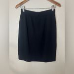 St. John  Basics Black Santana Knit High Rise Skirt 6 Photo 6