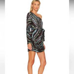Show Me Your Mumu SHOW ME YOUR MUMU Shimmy Mini Dress in Starburst Sequins NWT a size XS Photo 7
