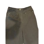 Maeve ANTHROPOLOGIE  Women's Pants Size 4 Black Stretch Chino High Rise Photo 2