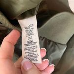 Free People Green Midnight Cropped Bomber Jacket Photo 6