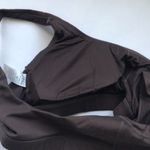 J.Crew NWT CloudStretch Scoop Neck Sports Bra in Deep Chocolate Size M Photo 11