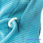 Aila Blue NEW Free People Cuba bikini Top - Teal Rib, size M Photo 12