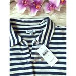 Splendid NWT Striped Tie-Front Crop Top Photo 2