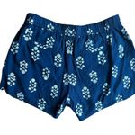 Madewell  Pull-On Shorts in Vinefloral Blue White Floral Shorts Size XS  Photo 4