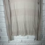 T by Alexander Wang Long Sleeve Lightweight Cotton Blend Top Size Small Tan Photo 6