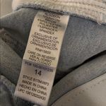 Democracy Ab’Solution Straight Cropped High Waist Jean Sz 14 Light Wash Stretch Photo 5