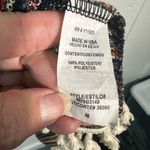 Lily White  Multicolored Boho Fringe Sweater Size Medium EUC Photo 8