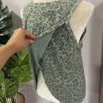 Anthropologie  Dolan animal print cross back tank top Photo 3