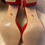Kurt Geiger  Vibrant Red Suede Heels Photo 6