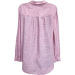 Sigrid Olsen  Linen Tunic Shirt Womens XL Purple Long Sleeve Collared Button Up Photo 1