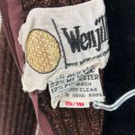 70’s Vintage Wenjilli Brown Metallic Knit Long Sleeve Maxi Dress Size M Photo 10