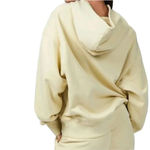 We Wore What NEW Women's Size Small Light Yellow Oversized Hoodie Jacket Photo 2