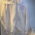 No Comment 🙂💗Smile Face Love Patchwork Zip Up Hoodie 🙂💗 Photo 4