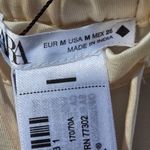 ZARA Satin With Lace Side Panel M IVORY Photo 3