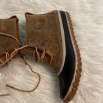 Sorel  Boots size 6 BNWOT waterproof boots very cute color black and brown Photo 14