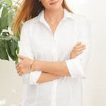 Talbots  White Dress Shirt Wrinkle Resistant Size Six NWOT Photo 0