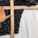 Elodie  L Top Black Floral Smocked Puff Sleeve Cottage Coquette Summer Whimsigoth Photo 5