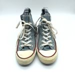 Converse Hi Top Sneakers Felt Lace Up Blue Gray Womens 7 Photo 1