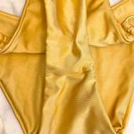 Lagoona Sol Bikini Set Gold Pleated Hoop Detail XS/S NWT Size undefined Photo 2