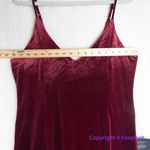 New! Lulus Red Velvet VNeck Sleeveless‎ Maxi Dress, XL Photo 7