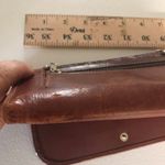 American West Handmade Leather Floral Womens Wallet Brown Photo 6