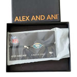 ALEX AND ANI  Teal and Silver Jacksonville Jaguars Bracelet Photo 0