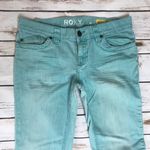 Roxy π Gold Coast Skinny Straight Leg Aqua denim 11 Photo 2